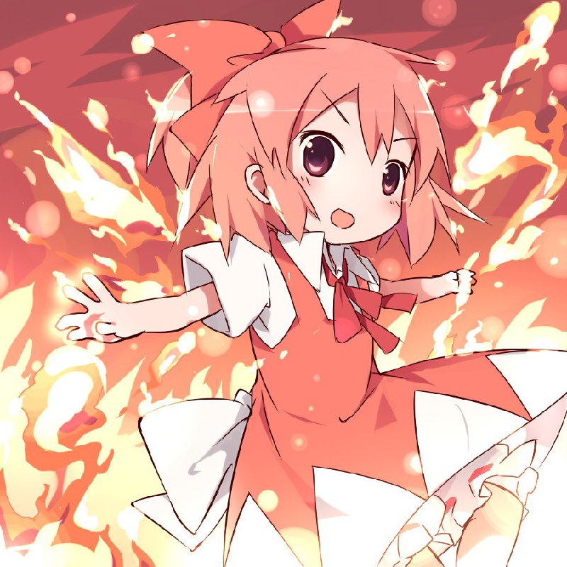 大概两年前的时候看到一个很养眼的画师作品，后面搜索能力提高之后找到了这位作者的更多画作，比如这第一张我觉得可能有人看过表情包版